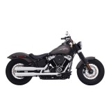 RINEHART RACING SLIP-ON 3.5" CHROME MUFFLERS HARLEY SOFTAIL 2018-2021