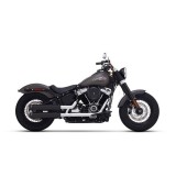 TERMINALI RINEHART RACING SLIP-ON 3.5" NERI HARLEY SOFTAIL 2018-2021