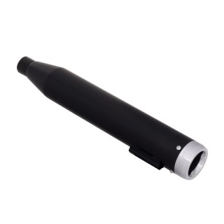 RINEHART RACING SLIP-ON 3" BLACK-CHROME MUFFLERS HARLEY DYNA 2006-2017