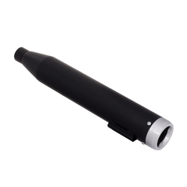 RINEHART RACING SLIP-ON 3" BLACK-CHROME MUFFLERS HARLEY DYNA 2006-2017