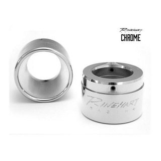 RINEHART RACING CLASSIC CHROME 4" END CAPS