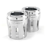 RINEHART RACING CASTLE CHROME 4" END CAPS