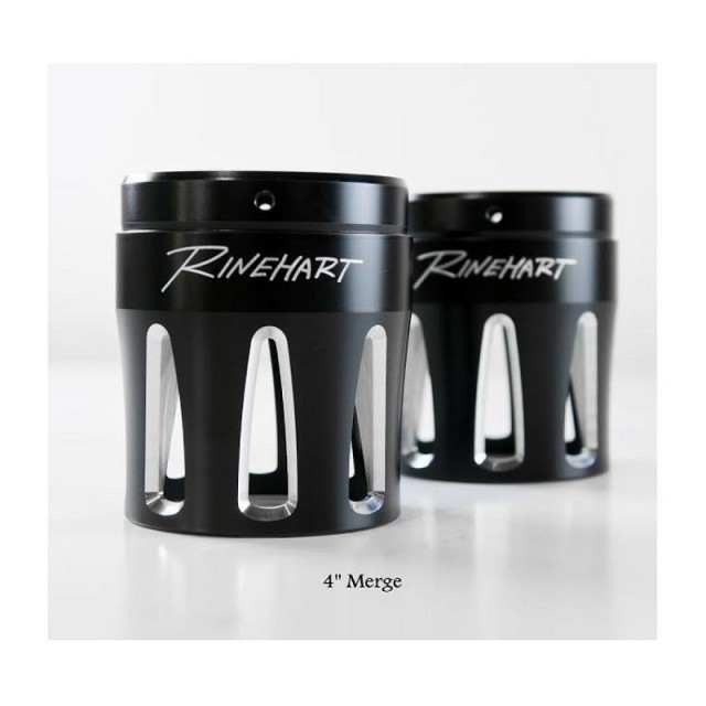 RINEHART RACING MERGE BLACK 4" END CAPS