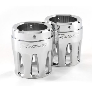 RINEHART RACING MERGE CHROME 4" END CAPS