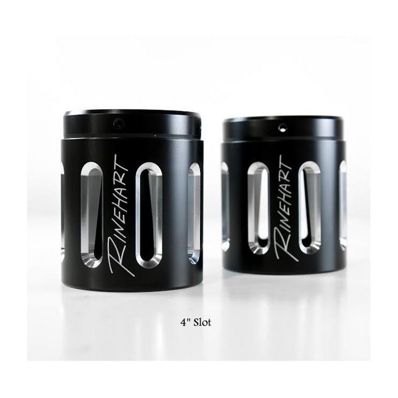 RINEHART RACING SLOT BLACK 4" END CAPS
