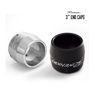 RINEHART RACING 3" CLASSIC MODEL BLACK END CAP