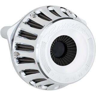 RINEHART RACING INVERTED CHROME AIR CLEANER MOTO SERIES HARLEY SOFTAIL M8 18-19