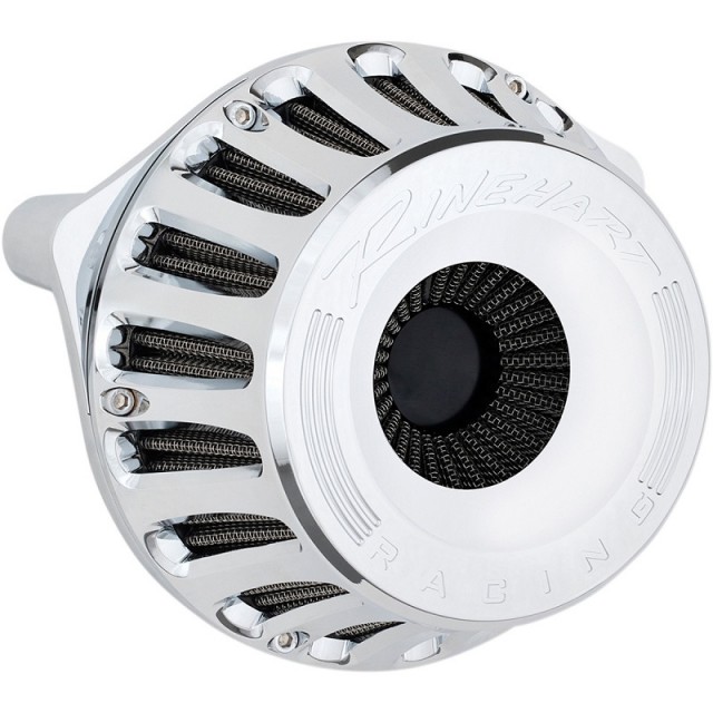 RINEHART RACING INVERTED CHROME AIR CLEANER MOTO SERIES HARLEY SOFTAIL M8 18-19