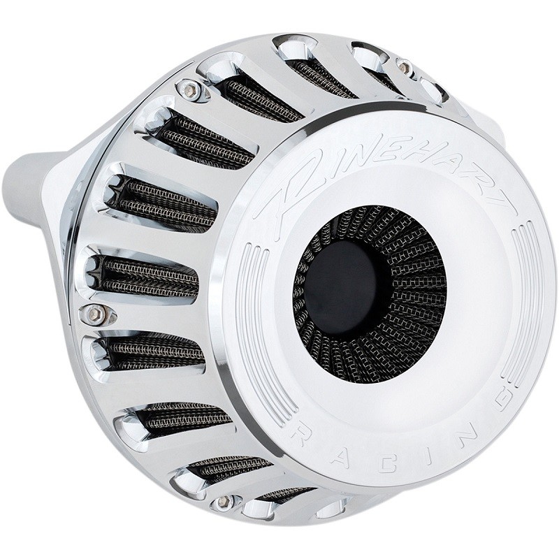 RINEHART RACING INVERTED CHROME AIR CLEANER MOTO SERIES HARLEY SOFTAIL M8 18-19