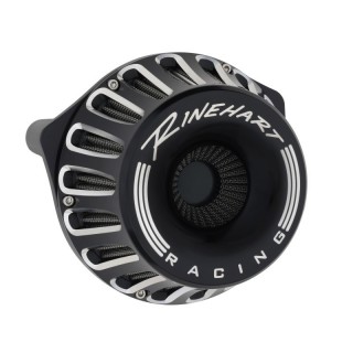 RINEHART RACING INVERTED BLACK AIR CLEANER MOTO SERIES TWIN CAM TOURING 08-16