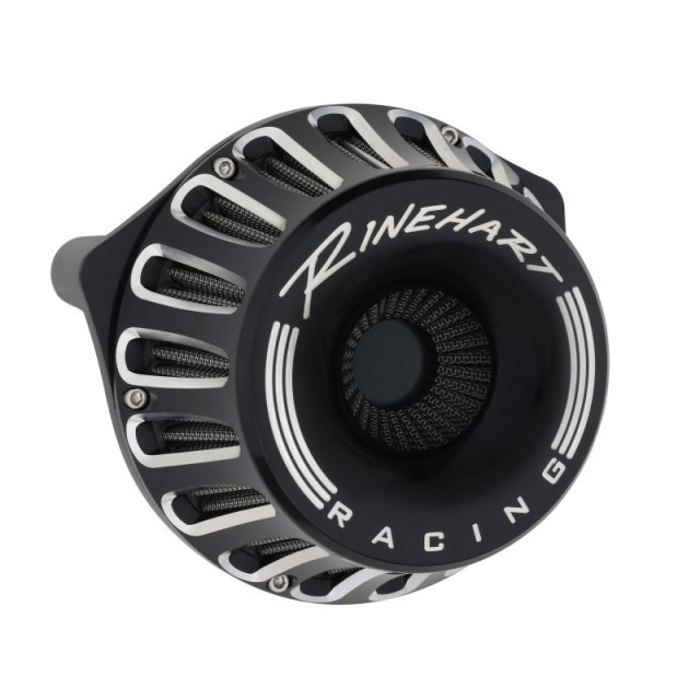 RINEHART RACING INVERTED BLACK AIR CLEANER MOTO SERIES TWIN CAM TOURING 08-16