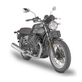 BORSA MORBIDA KAPPA MOTO IN PELLE CON ATTACCO FORCELLA - KMLW02 - MOTO