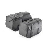 BORSE LATERALI KAPPA MOTO IN PELLE CUSTOM DA 28L - KMLW01