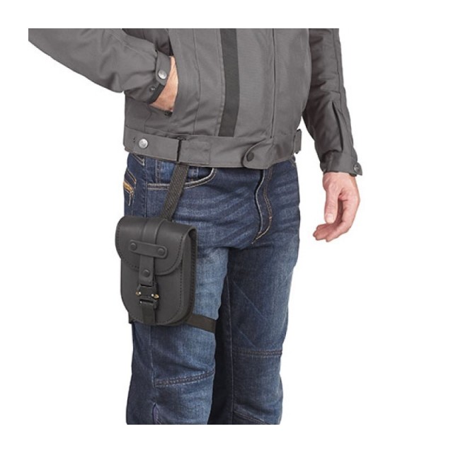 KAPPA MOTO LEATHER LEG BAG CUSTOM - KMLW03 - LEG