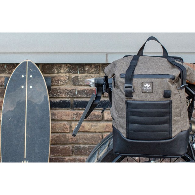 BORSA LATERALE KAPPA MOTO RAMBLER CONVERTIBILE IN ZAINO 17 LITRI - RB105 - FOTO