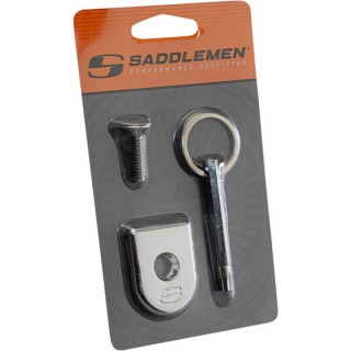 SADDLEMEN SCREW SEAT SECURITY CHROME FOR HARLEY DAVIDSON