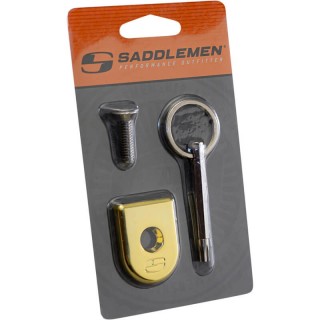 SADDLEMEN SCREW SEAT SECURITY GOLD FOR HARLEY DAVIDSON