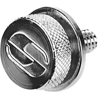 SADDLEMEN CHROME SEAT MOUNTING KNOB 1/4"-20