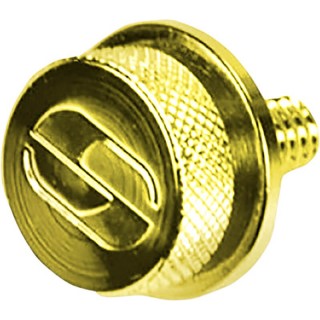 SADDLEMEN GOLD SEAT MOUNTING KNOB 1/4"-20
