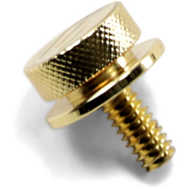 SADDLEMEN GOLD SEAT MOUNTING KNOB 1/4"-20 - SCREW
