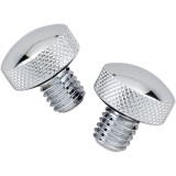 DRAG SPECIALTIES CHROME KNURLED BOLT KIT FOR SOFTAIL SEATS - SCREW