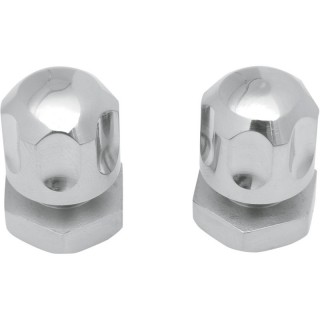 DRAG SPECIALTIES FRONT AND REAR SEAT MOUNT KNOBS HARLEY 99-20 FENDER 1/4 "-20