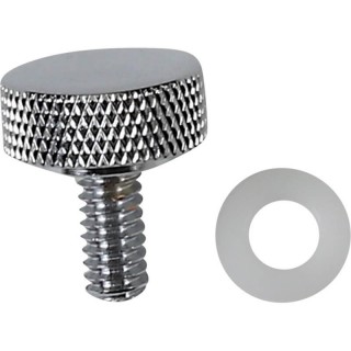 SADDLEMEN SEAT MOUNTING KNOB SMOOTH CHROME