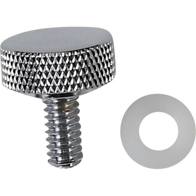 SADDLEMEN SEAT MOUNTING KNOB SMOOTH CHROME