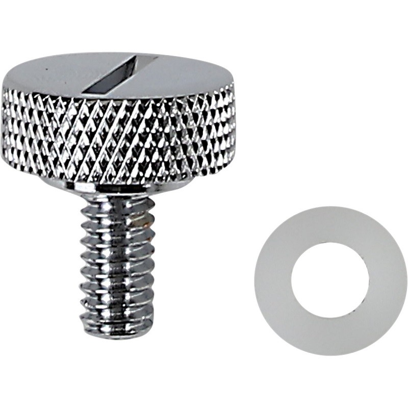 SADDLEMEN SEAT MOUNTING KNOB SLOT CHROME