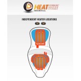 SADDLEMEN ROAD SOFA LS 2-UP HEATED GEL SEAT DRIVER’S BACKREST TOURING 08-21