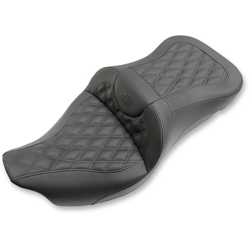SADDLEMEN ROAD SOFA LS 2-UP GEL SEAT FOR HARLEY TOURING 2008-2021