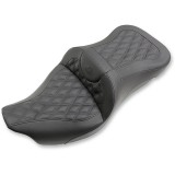 SADDLEMEN ROAD SOFA LS 2-UP GEL SEAT FOR HARLEY TOURING 2008-2021