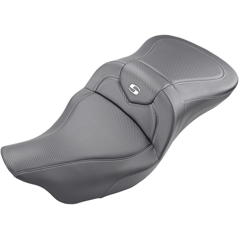SELLA SADDLEMEN 2-UP ROAD SOFA CF GEL ESTESA HARLEY TOURING 2008-2021