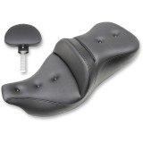 SADDLEMEN ROAD SOFA PT 2-UP GEL PILLOW TOP SEAT DRIVER'S BACKREST TOURING 08-21