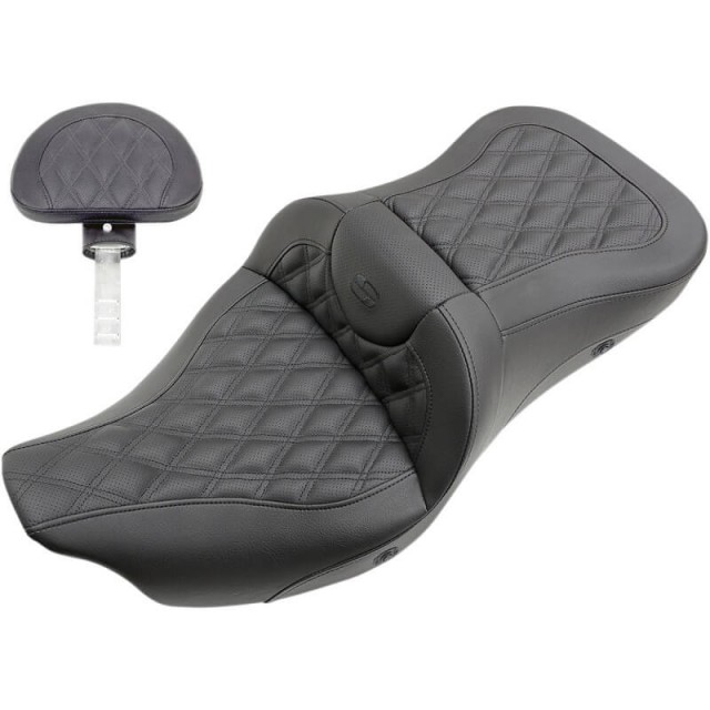 SADDLEMEN ROAD SOFA LS 2-UP HEATED SEATS DRIVER'S BACKREST TOURING 08-21