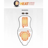 SADDLEMEN ROAD SOFA LS 2-UP HEATED SEATS FOR HARLEY TOURING 2008-2021 - HEAT