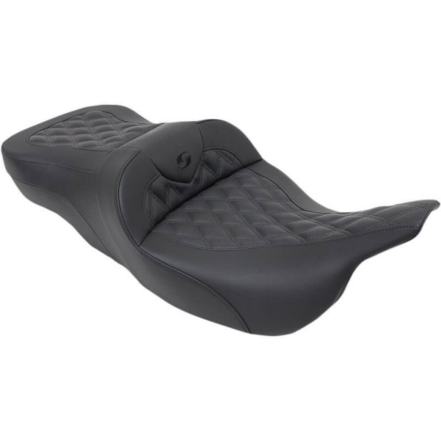 SADDLEMEN ROAD SOFA LS 2-UP HEATED SEATS FOR HARLEY ROAD KING-ELECTRA GLIDE 97-07