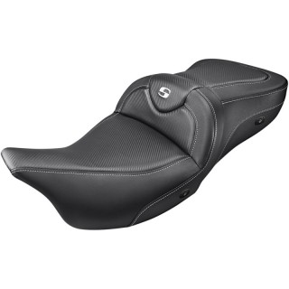 SELLA SADDLEMEN 2-UP ROAD SOFA CF RISCALDATA HARLEY TOURING 2008-2021