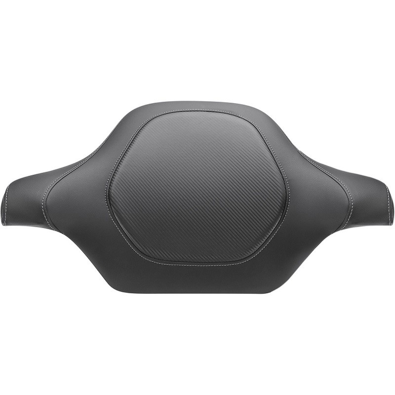 SADDLEMEN BACKREST PAD ROAD SOFA CF TOUR PAK HARLEY TOURING 2014-2020