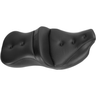 SADDLEMEN HEATED GEL ROAD SOFA PT 2-UP PILLOW TOP SEAT TOURING 2007-2021