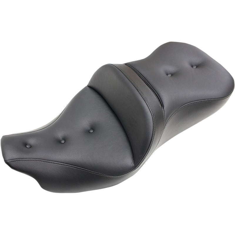 SELLA SADDLEMEN 2-UP ROAD SOFA PT GEL IMBOTTITA PER HARLEY TOURING 07-21