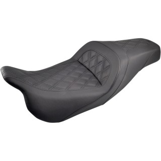 SADDLEMEN 2-UP LS SLIM GEL SEAT FOR HARLEY DAVIDSON TOURING 2007-2021
