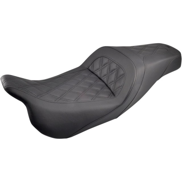 SADDLEMEN 2-UP LS SLIM GEL SEAT FOR HARLEY DAVIDSON TOURING 2007-2021