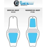 SADDLEMEN PRO SERIES SDC PERFORMANCE GRIPPER SEAT DRIVER'S BACKREST TOURING 2007-2021 - GEL