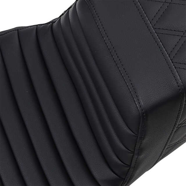 SADDLEMEN 2-UP STEP-UP TR DRIVER LS PASSENGER BLACK SEAT HARLEY TOURING 07-21 - COVER