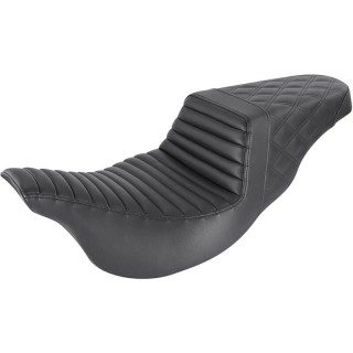 SADDLEMEN 2-UP STEP-UP TR DRIVER LS PASSENGER BLACK SEAT HARLEY TOURING 07-21