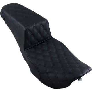 SADDLEMEN 2-UP STEP-UP LS BLACK SEAT HARLEY TOURING 1997-2007