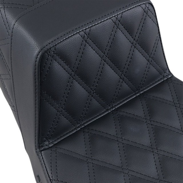 SADDLEMEN 2-UP STEP-UP LS BLACK SEAT HARLEY TOURING 1997-2007 - COVER