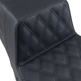 SELLA SADDLEMEN 2-UP STEP-UP LS NERA HARLEY TOURING 1997-2007 - COVER