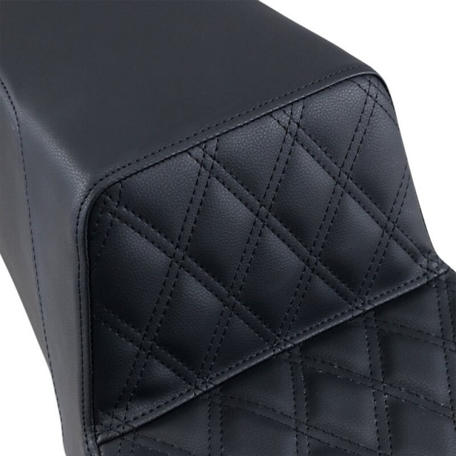 SELLA SADDLEMEN 2-UP STEP-UP LS PILOTA NERA HARLEY TOURING 1997-2007 - COVER